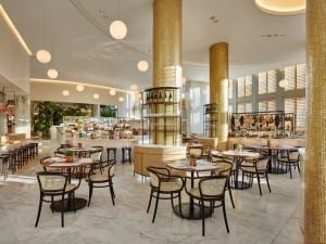 「Market at EDITION」ダイニングエリア