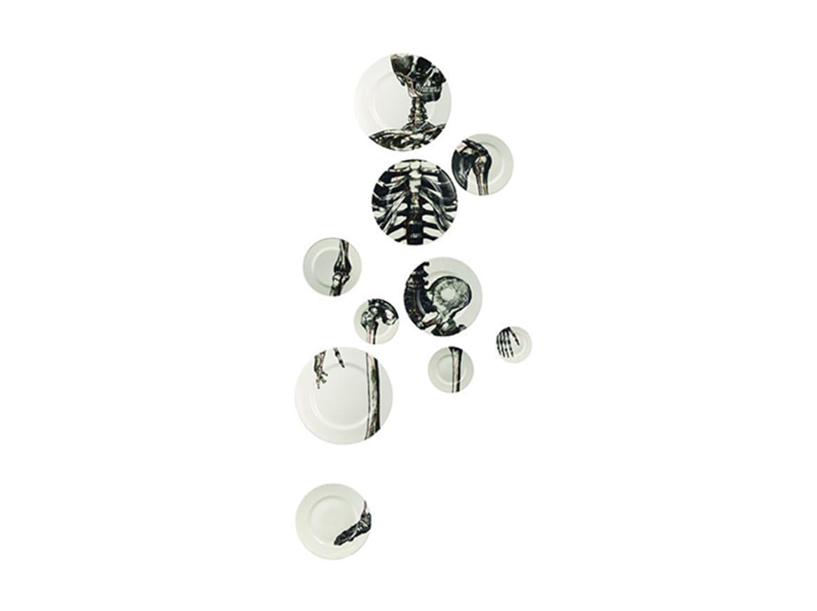 Limited edition The New English skeleton plates