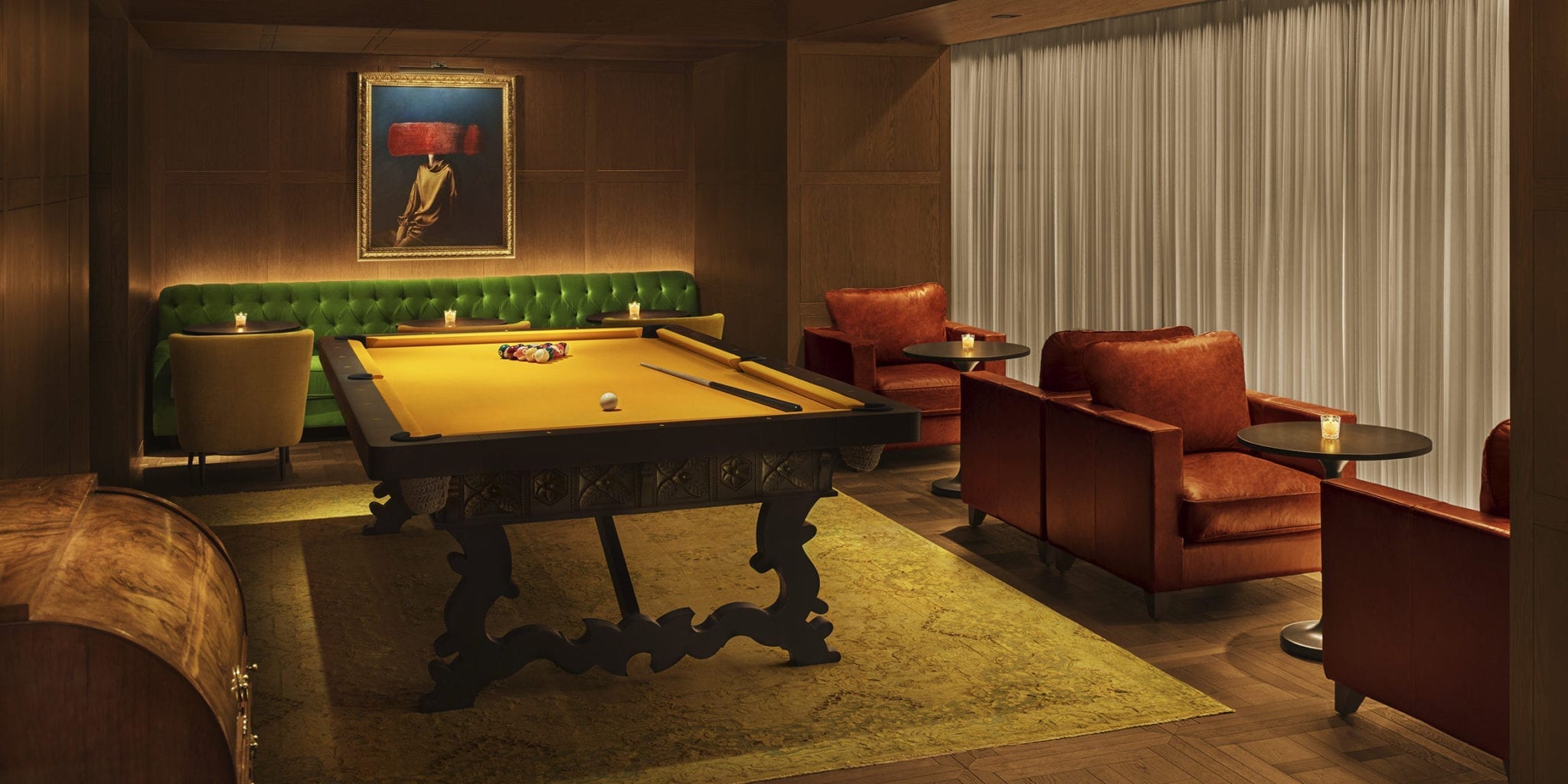 Punch Room Pool Table