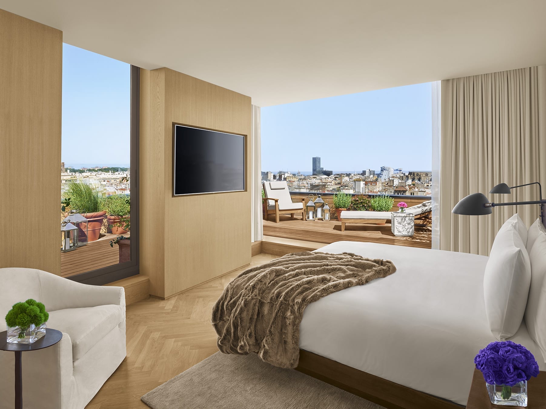 Barcelona Penthouse Bedroom