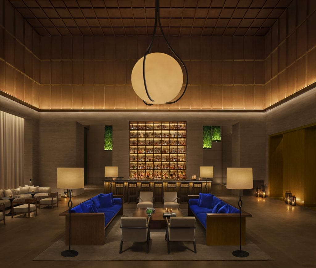 Lobby at The Shanghai EDITION