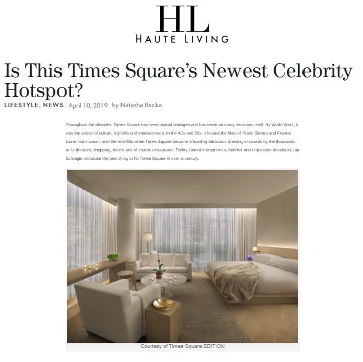 Haute Living (US) 10 April 2019