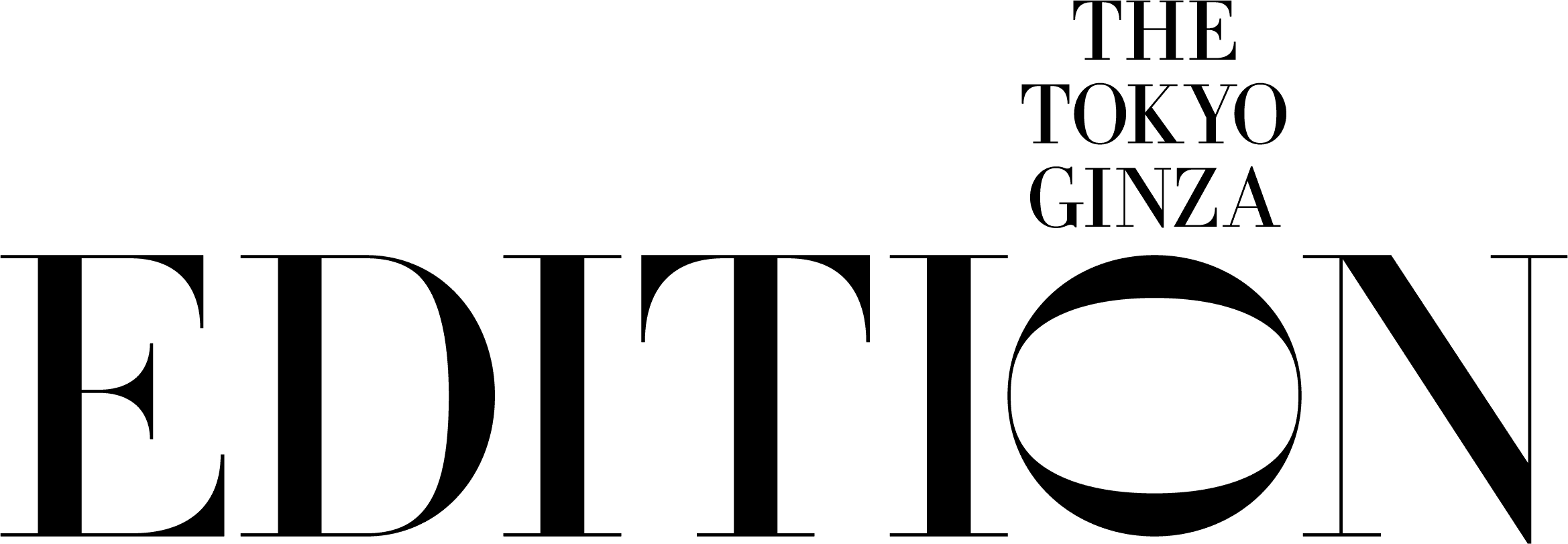 Edition white mobile booking widget logo