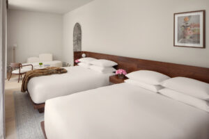 Guest room with two queen beds